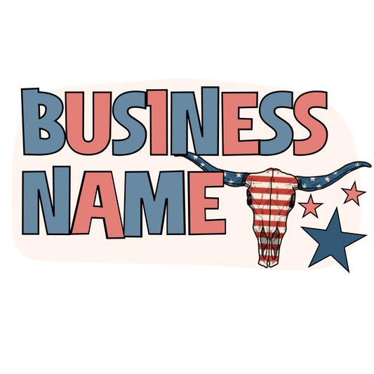 4th of July Premade Logo