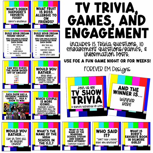 TV Trivia Night & Engagement