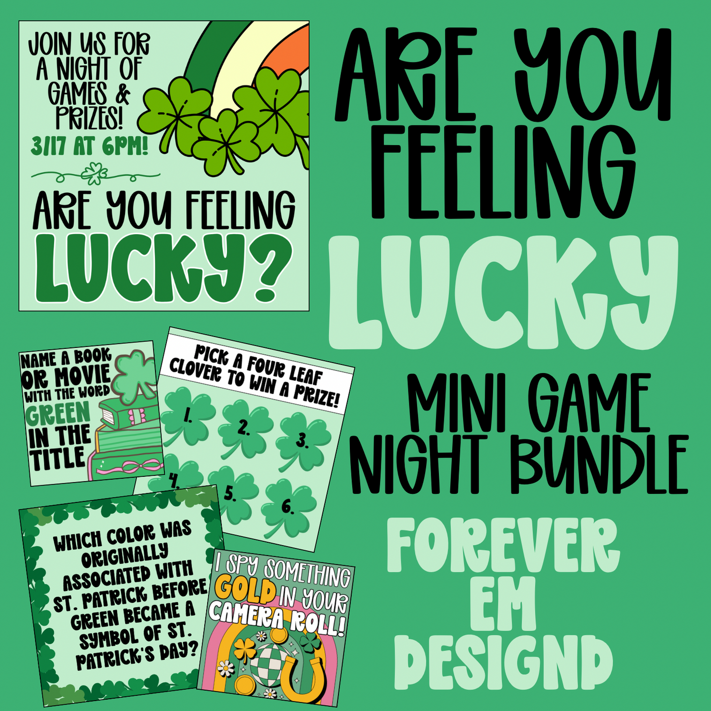 Are you Feeling Lucky Mini Game Bundle
