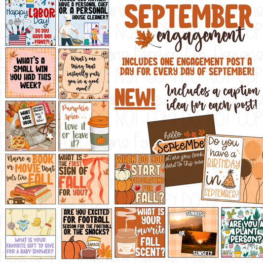 September Engagement Bundle