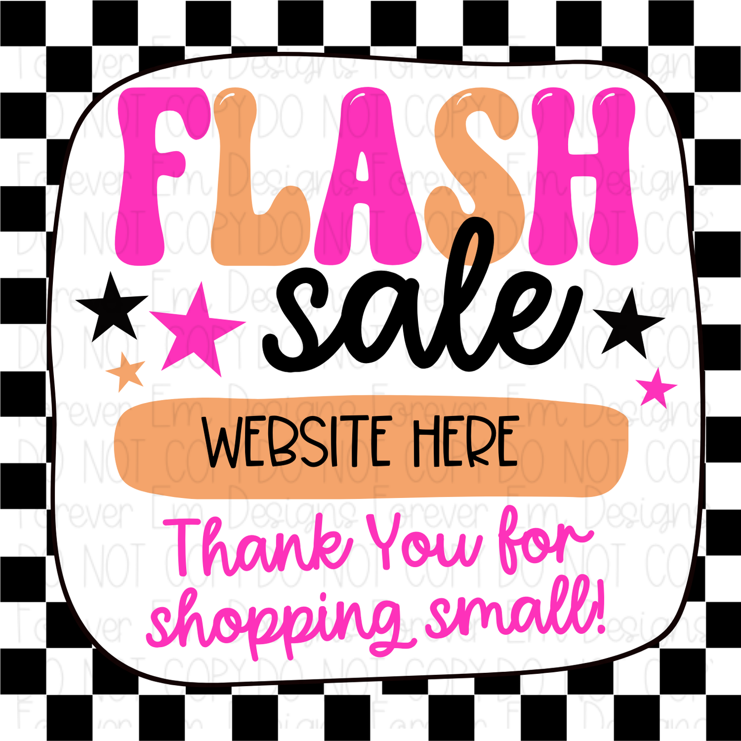 Individual Flash Sale Graphic