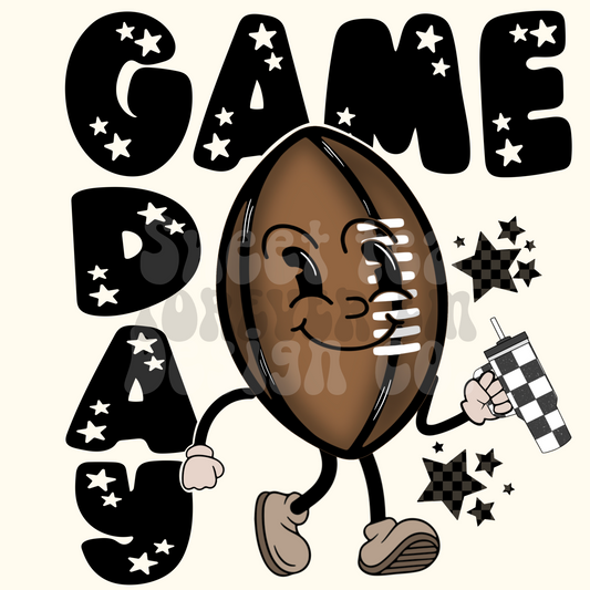 GAMEDAY cartoon png football