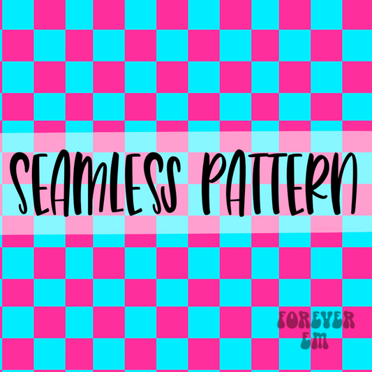 Pink and blue seamless pattern png