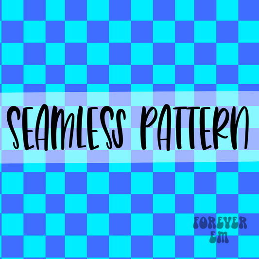 Blue checkered seamless pattern png