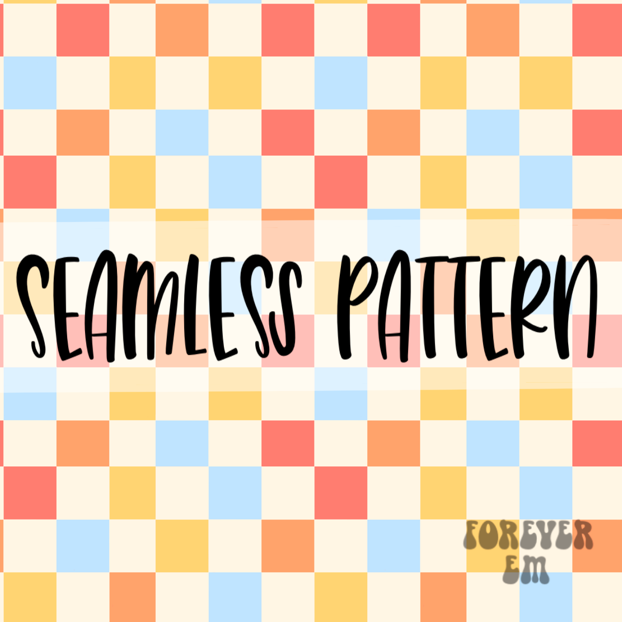 Retro checkered seamless pattern png
