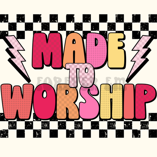 Made to worship png