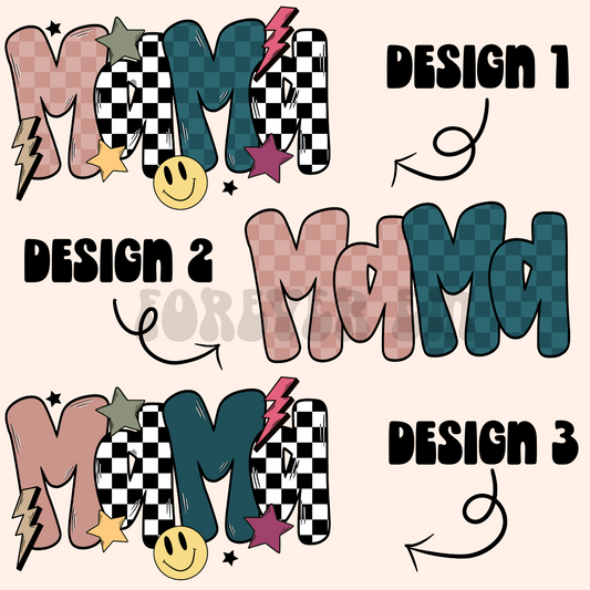 Retro mama of both PNG BUNDLE