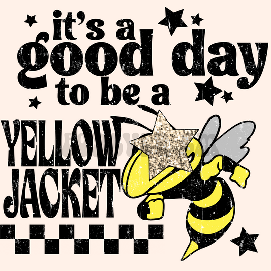 It’s a good day to be a yellow jacket png