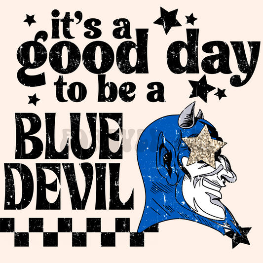 It’s a good day to be a blue devil  png