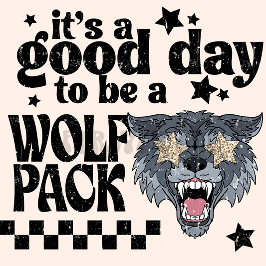 It’s a good day to be a wolf pack png