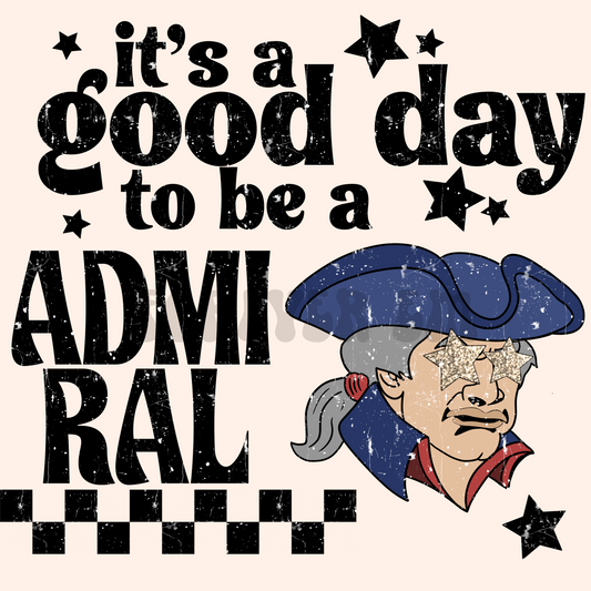It’s a good day to be a admiral png