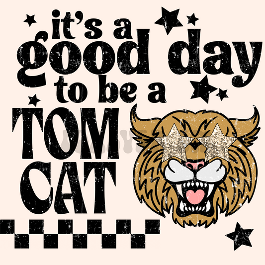 It’s a good day to be a tom cat  png