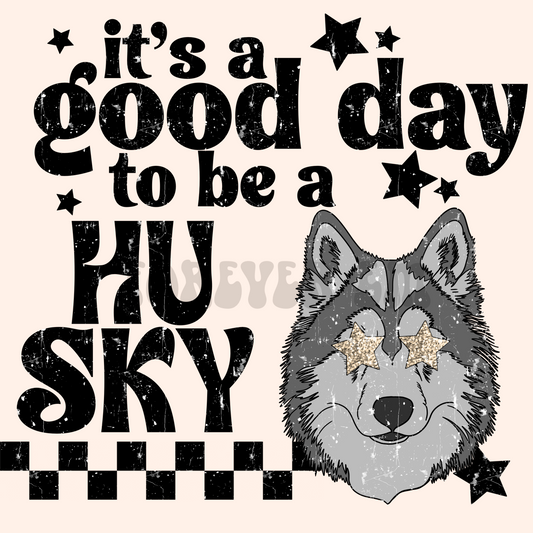 It’s a good day to be a husky  png