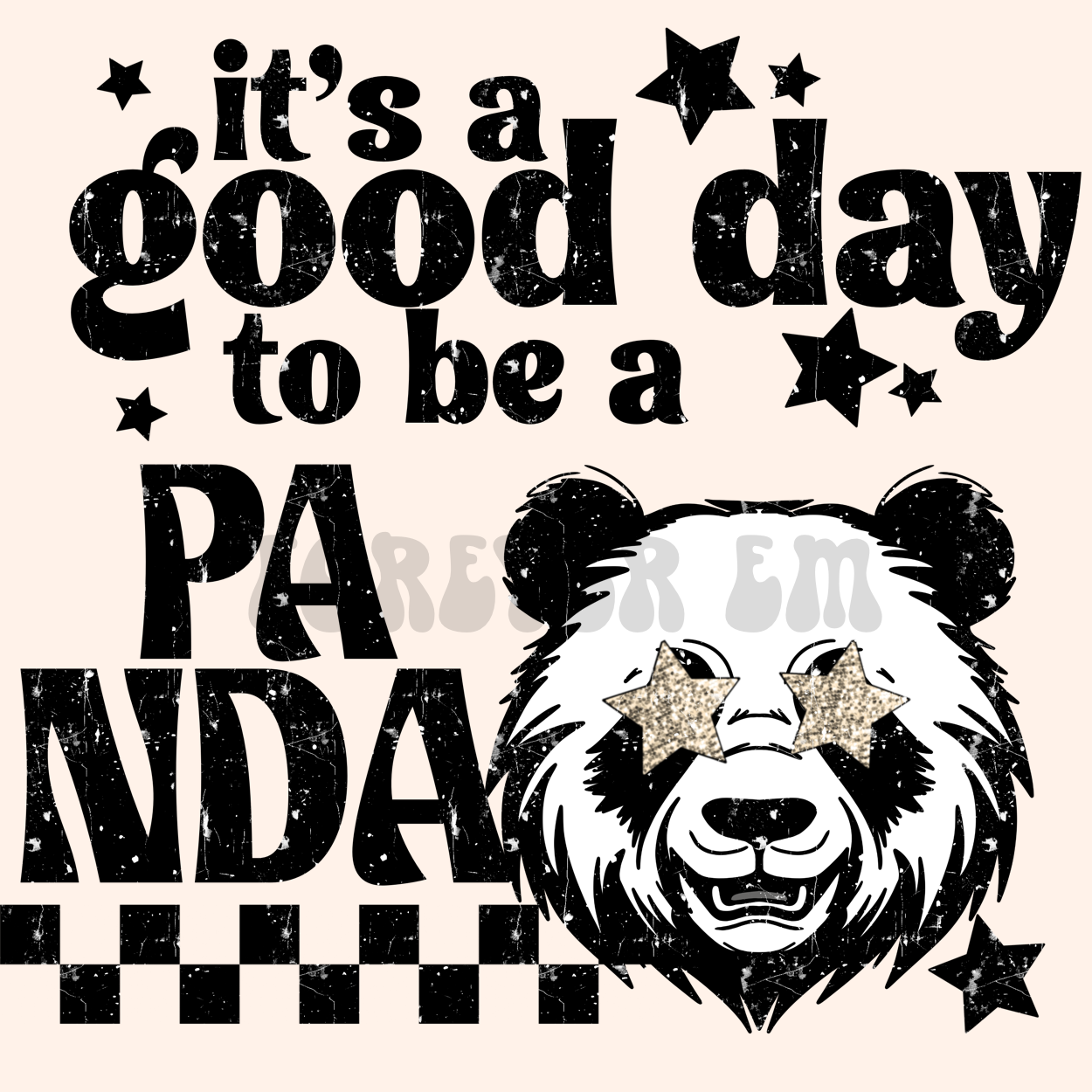 It’s a good day to be a panda  png