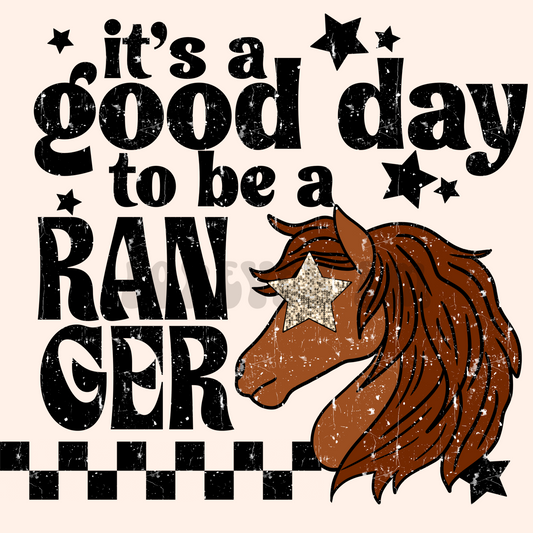 It’s a good day to be a ranger  png