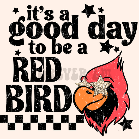 It’s a good day to be a red bird png