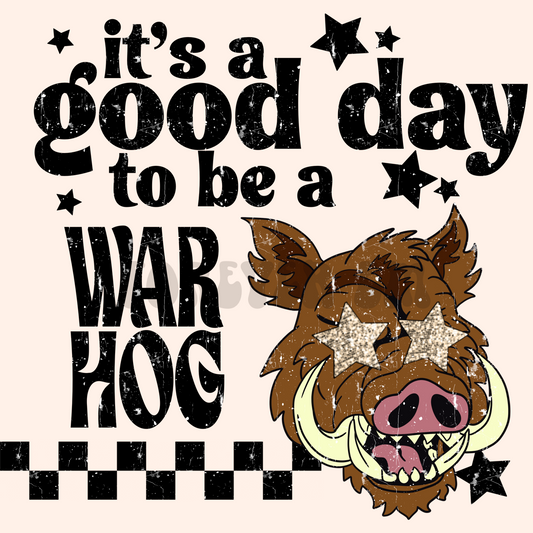 It’s a good day to be a war hog png