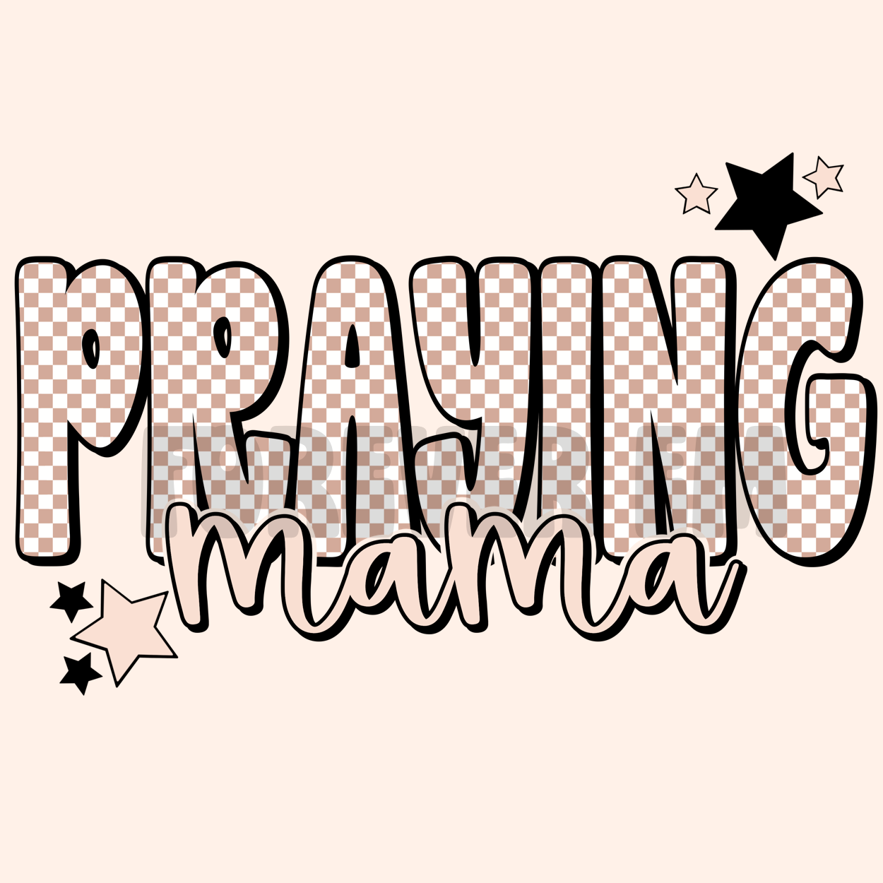 Praying mama png